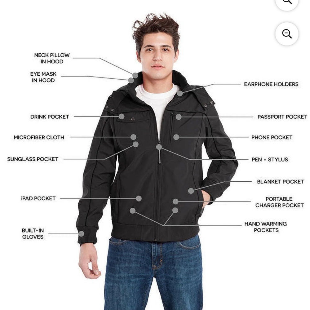 BauBax Travel Bomber Jacket